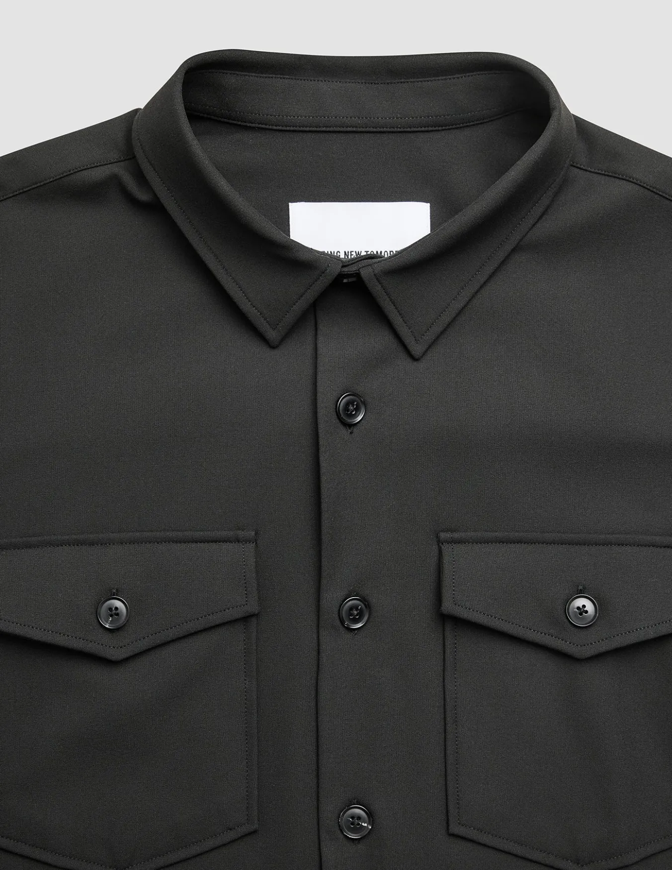 Ease Overshirt Black