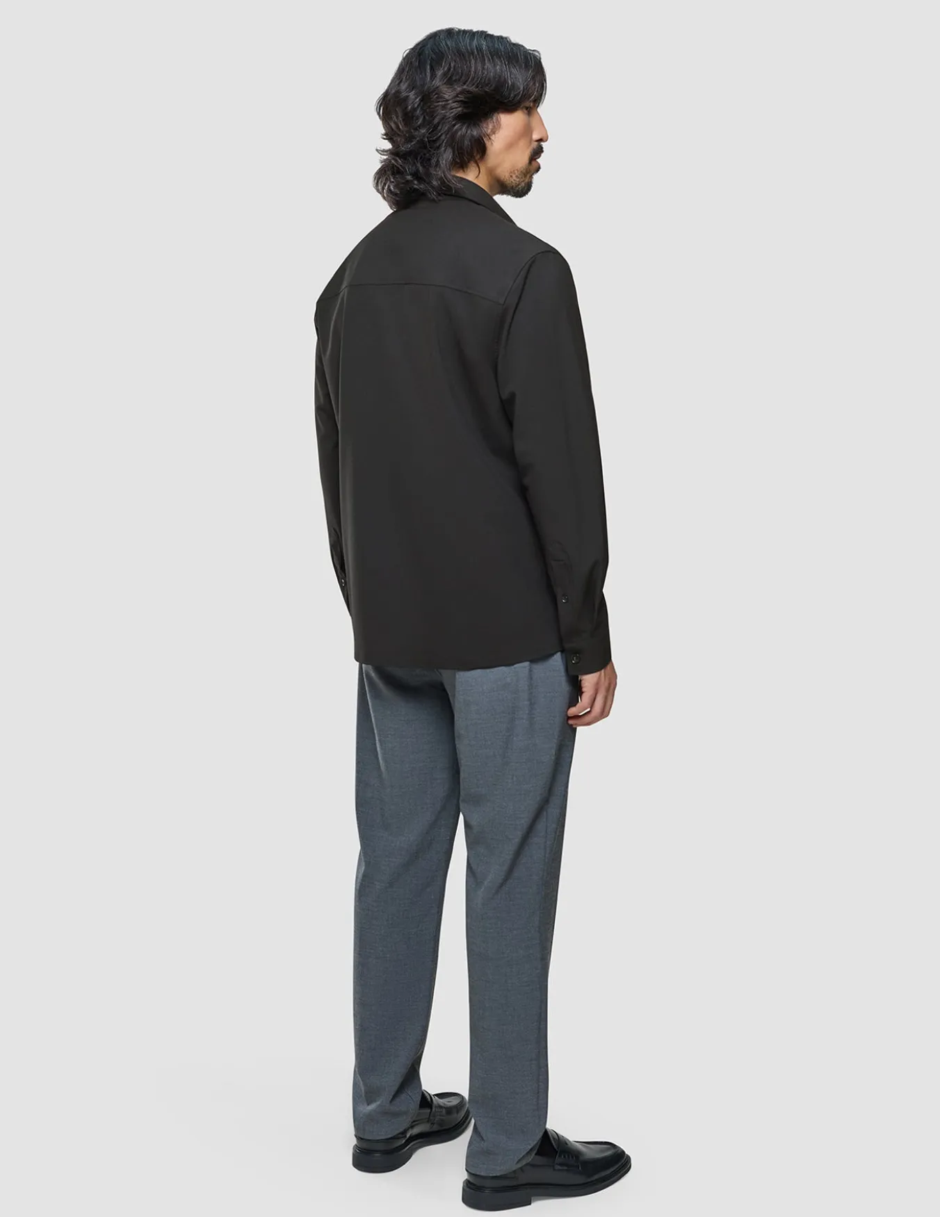 Ease Overshirt Black