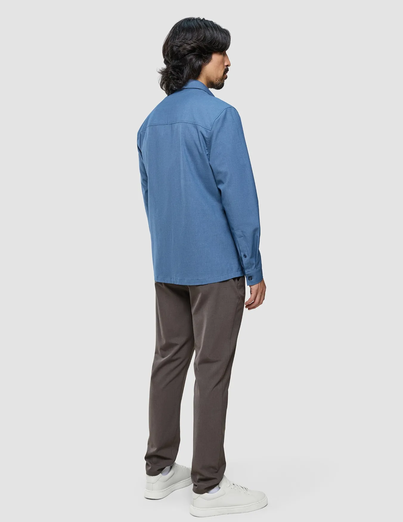 Ease Overshirt Blue Mirage