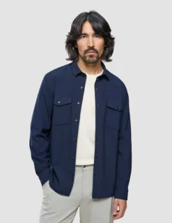 Ease Overshirt Blue Nights