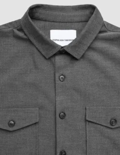 Ease Overshirt Dark Grey