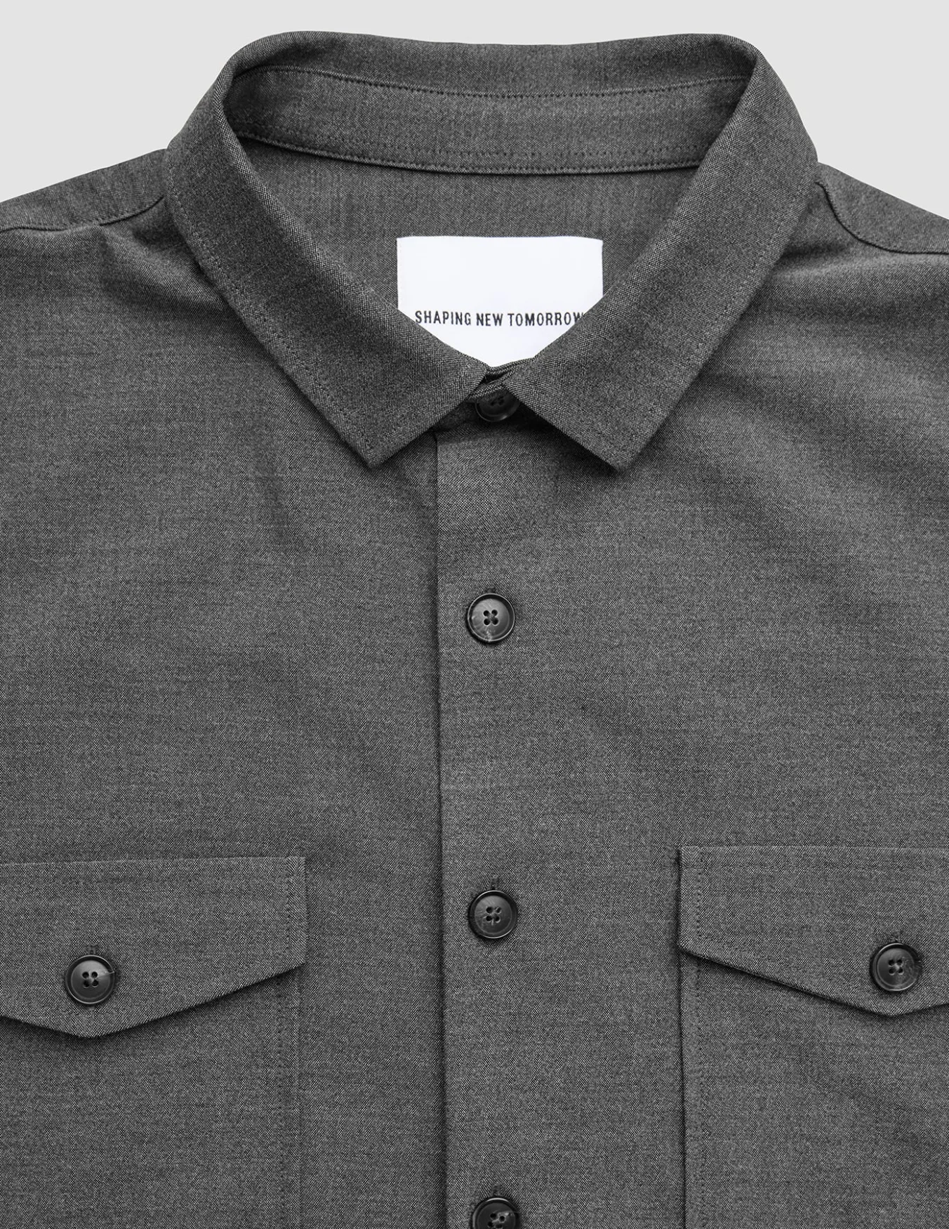 Ease Overshirt Dark Grey
