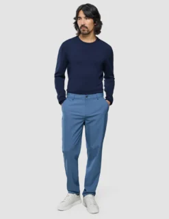 Ease Pants Regular Blue Mirage