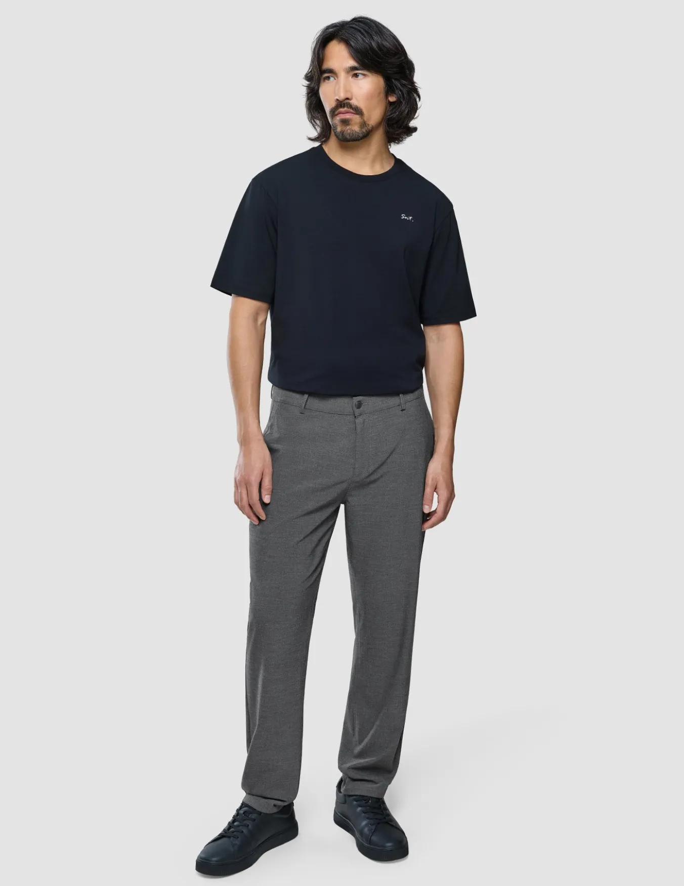 Ease Pants Regular Dark Grey