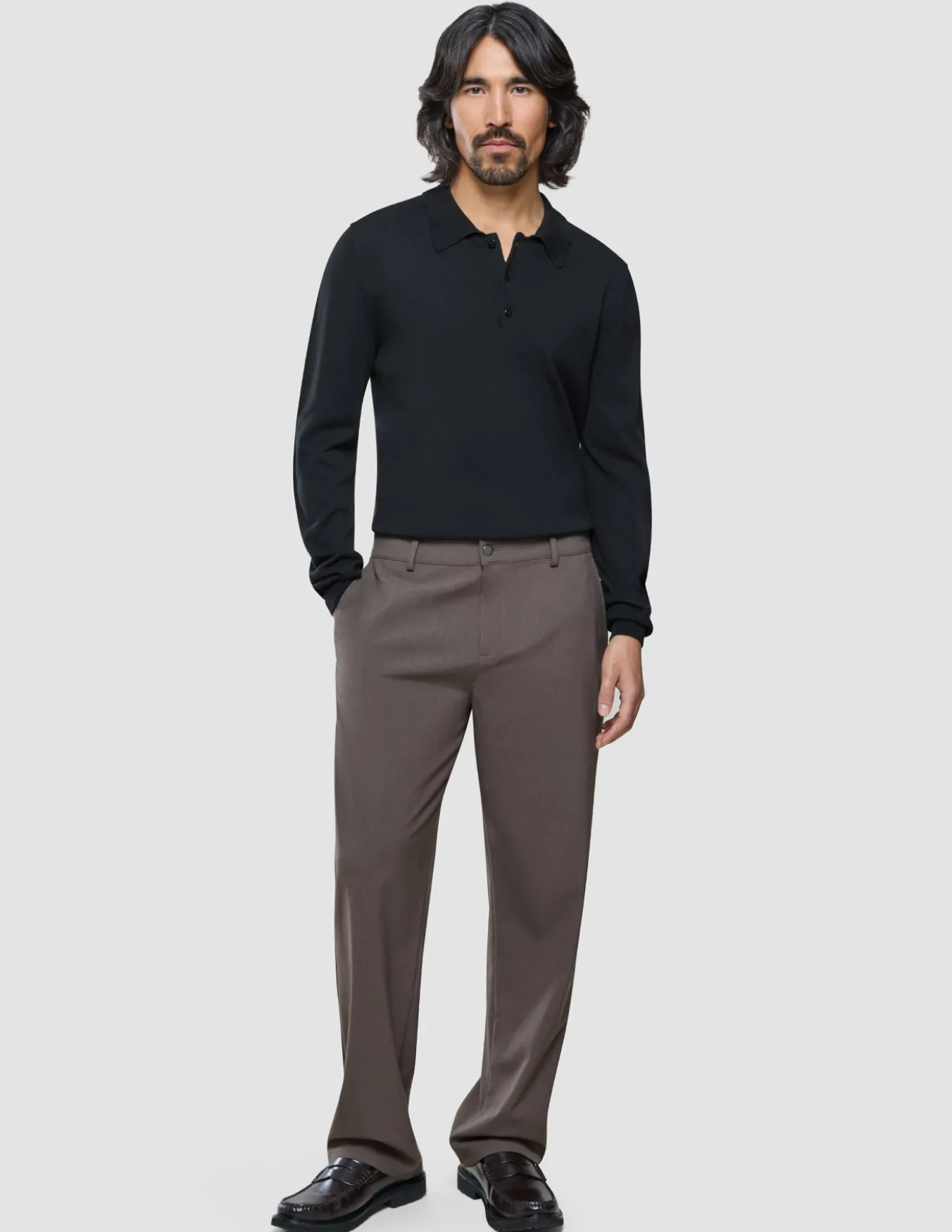 Ease Pants Relaxed Fit Mocha