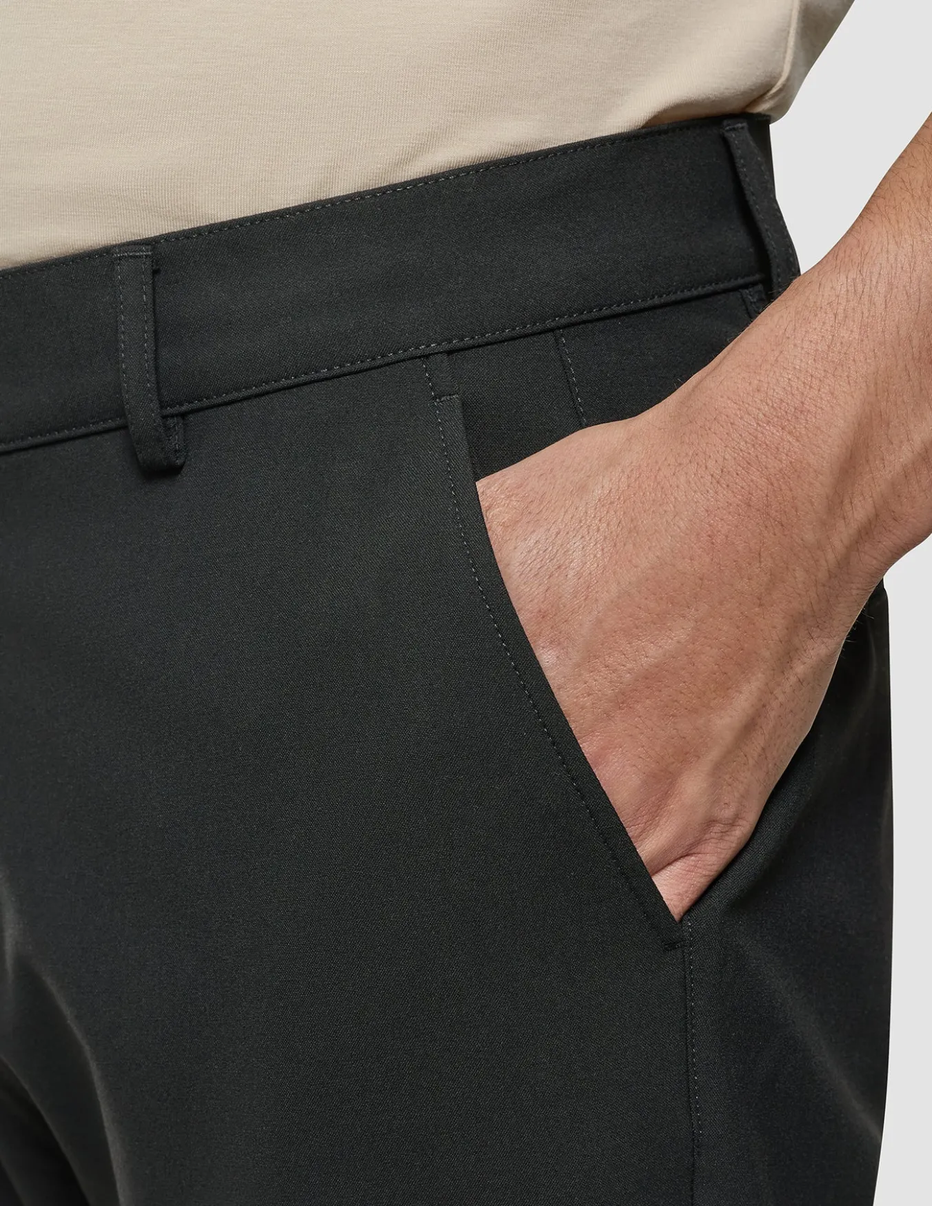 Ease Pants Slim Black