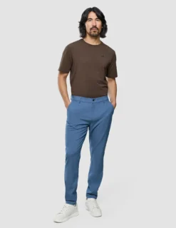 Ease Pants Slim Blue Mirage