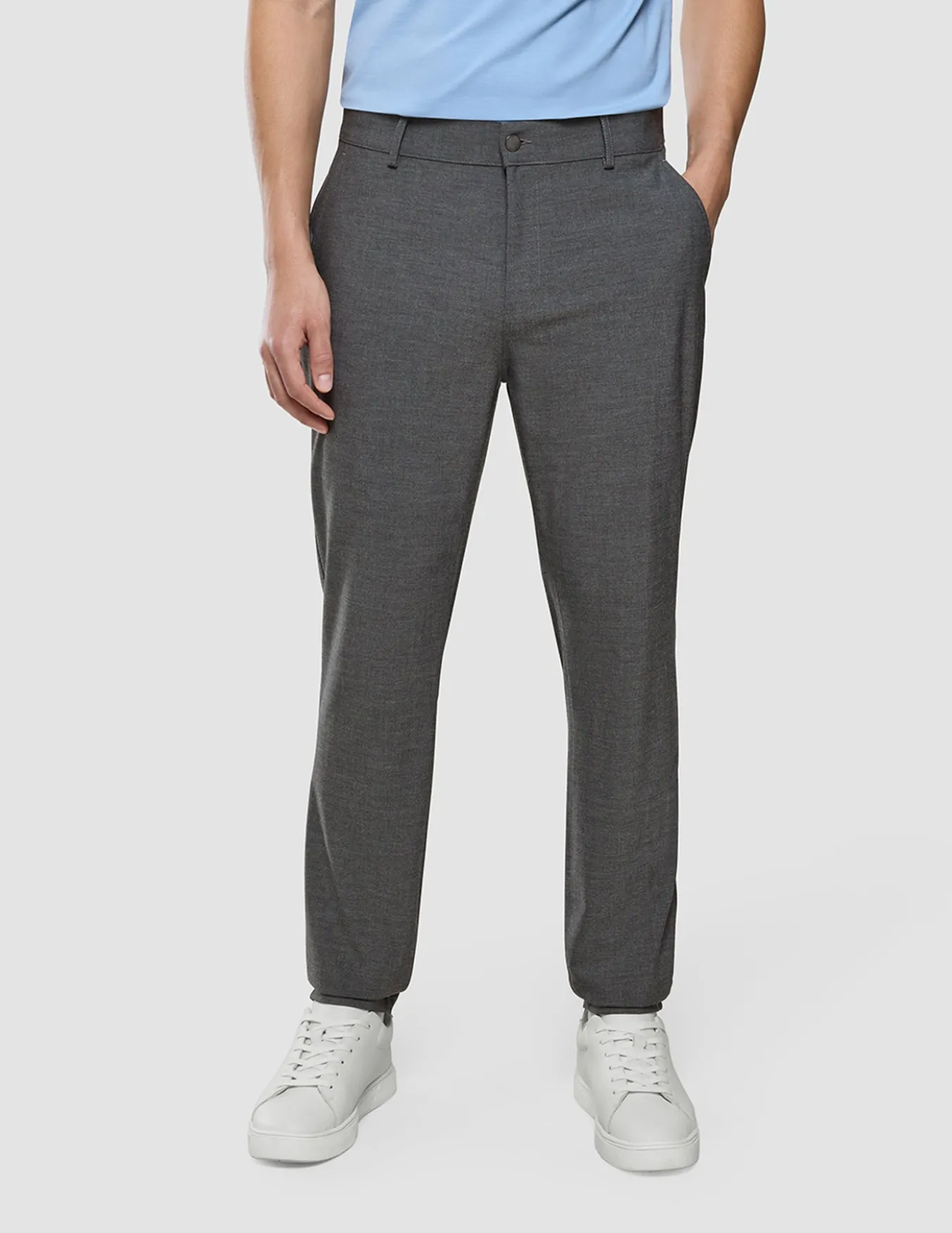 Ease Pants Slim Dark Grey