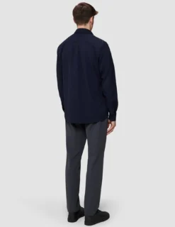 Effortless Overshirt Dark Navy