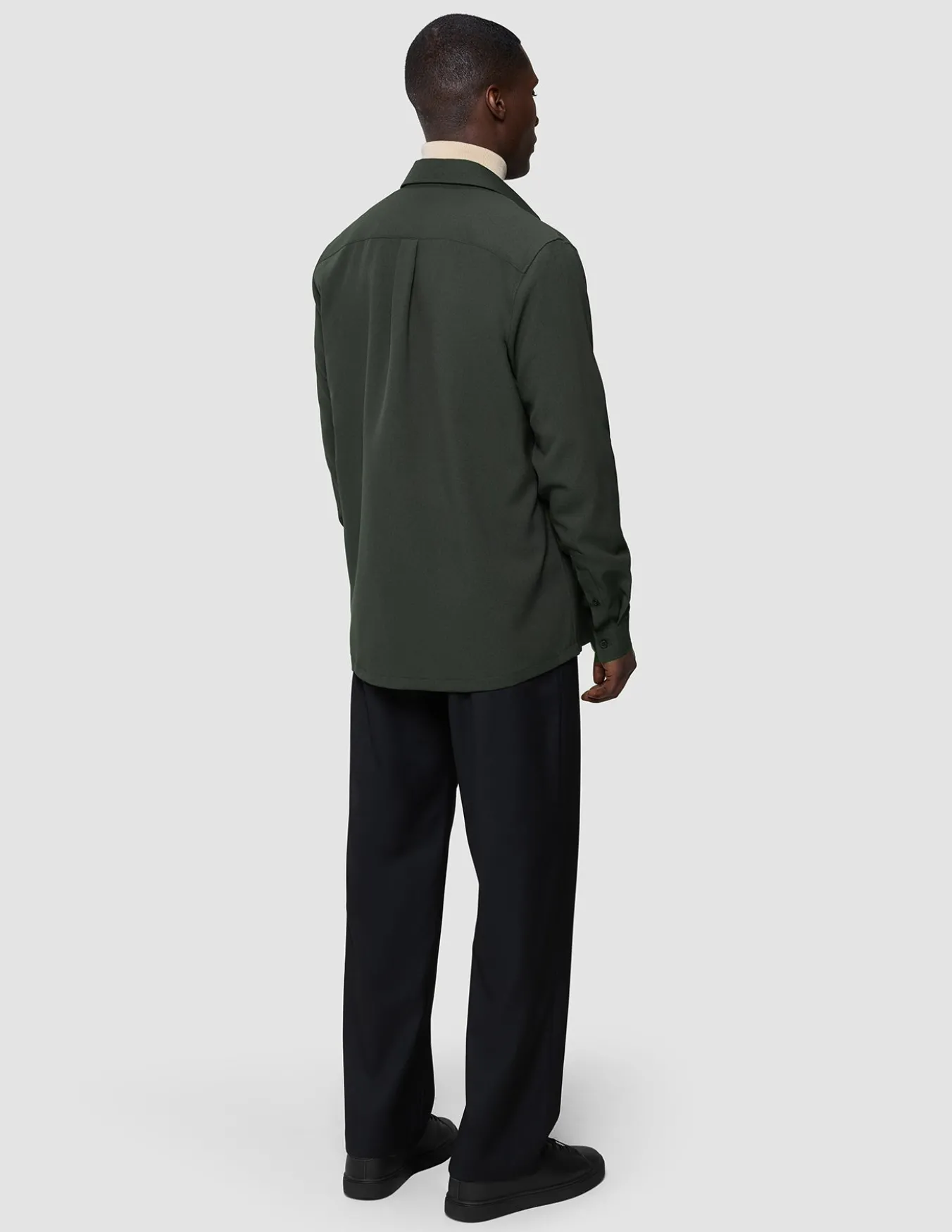Effortless Overshirt Green Night