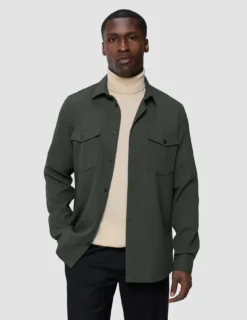 Effortless Overshirt Green Night