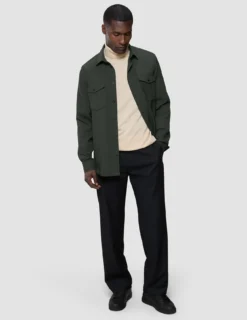 Effortless Overshirt Green Night