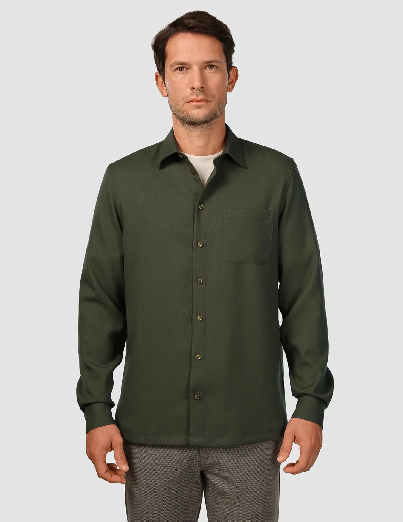 Effortless Shirt Clover Green