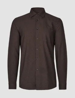 Effortless Shirt Dark Brown