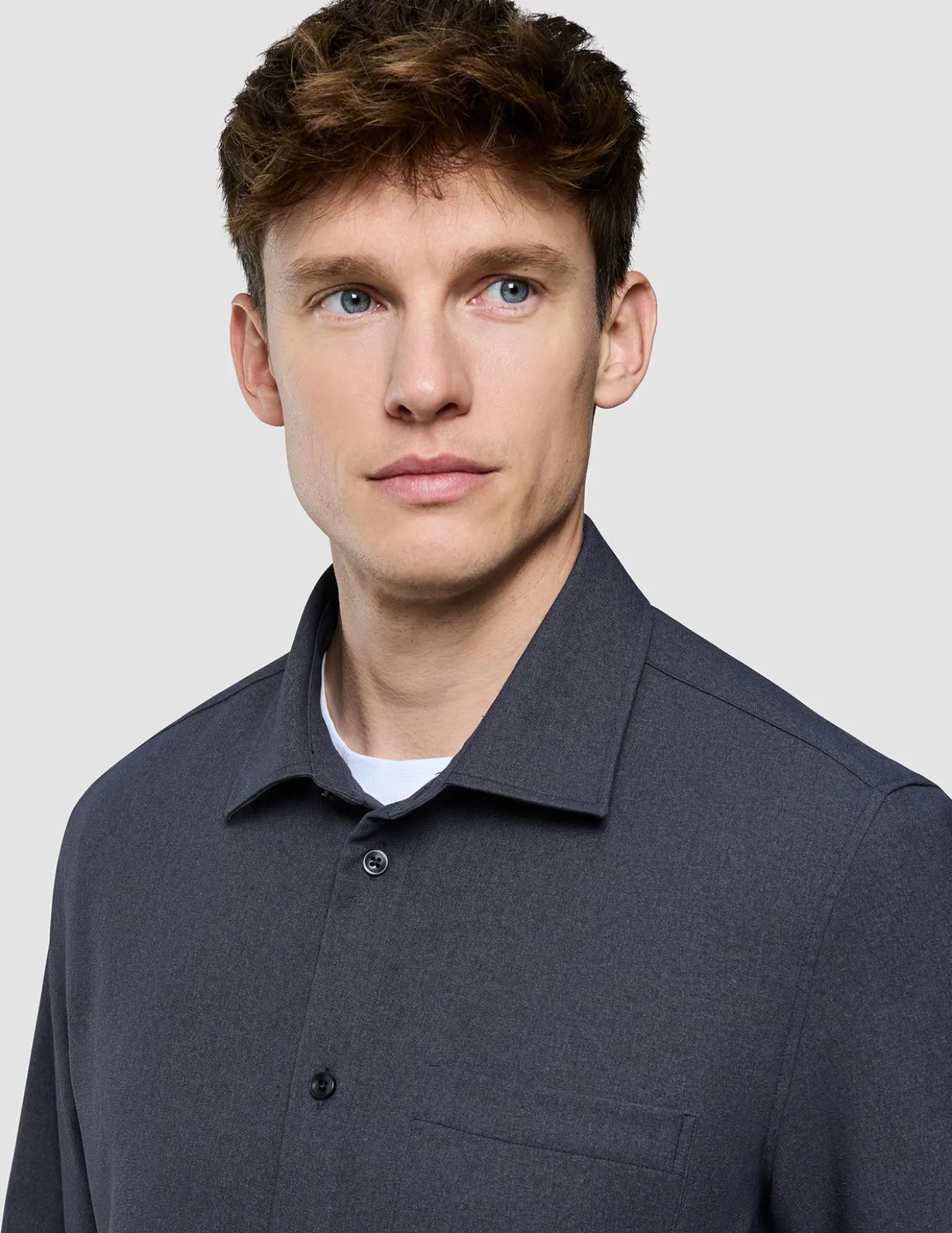 Effortless Shirt Dark Grey