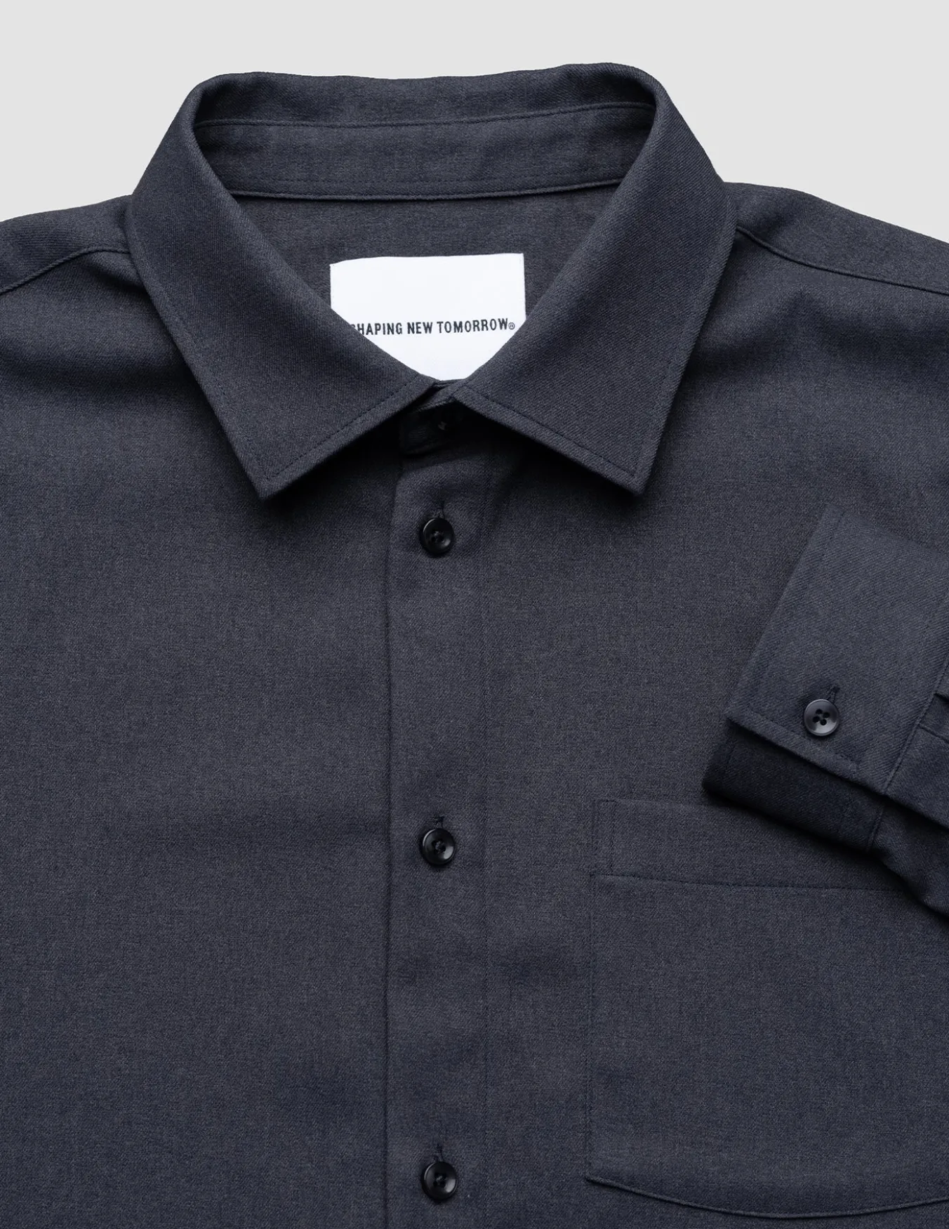 Effortless Shirt Dark Grey