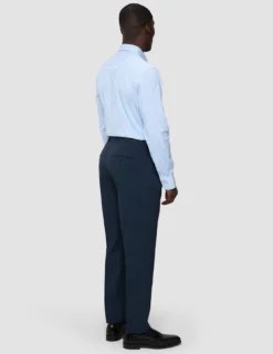 Elevated Shirt Light Blue Stripe Thin Regular