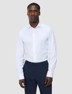 Elevated Shirt White Slim