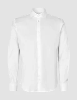 Elevated Shirt White Slim