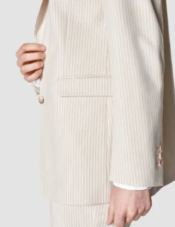 Essential Blazer Cream Latte