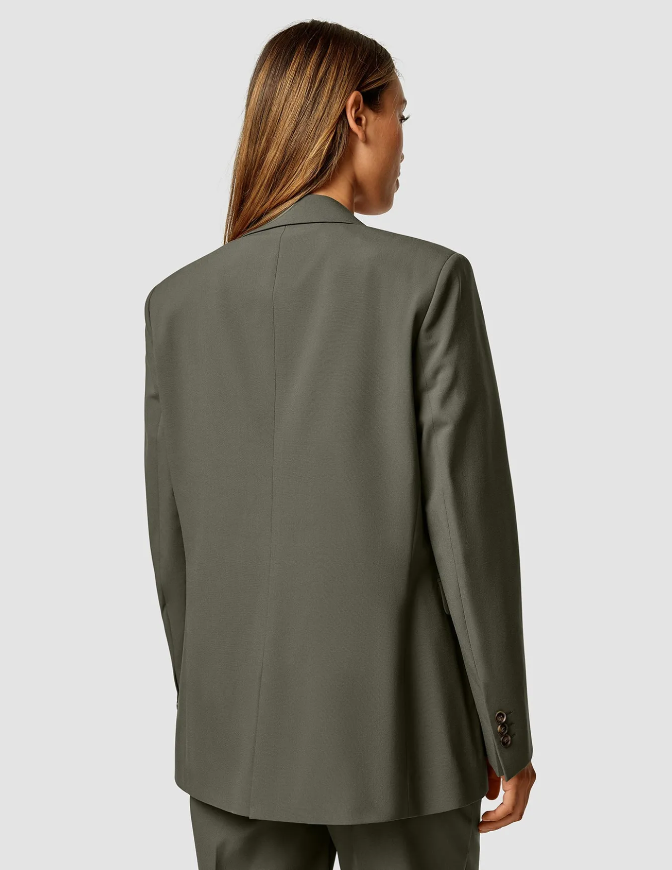 Essential Blazer Dark Olive