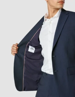 Essential Blazer Navy Melange Regular