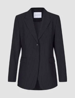 Essential Blazer Navy Pinstripe