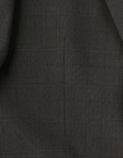 Essential Blazer Regular Black Check