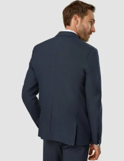 Essential Blazer Regular Dark Blue Check