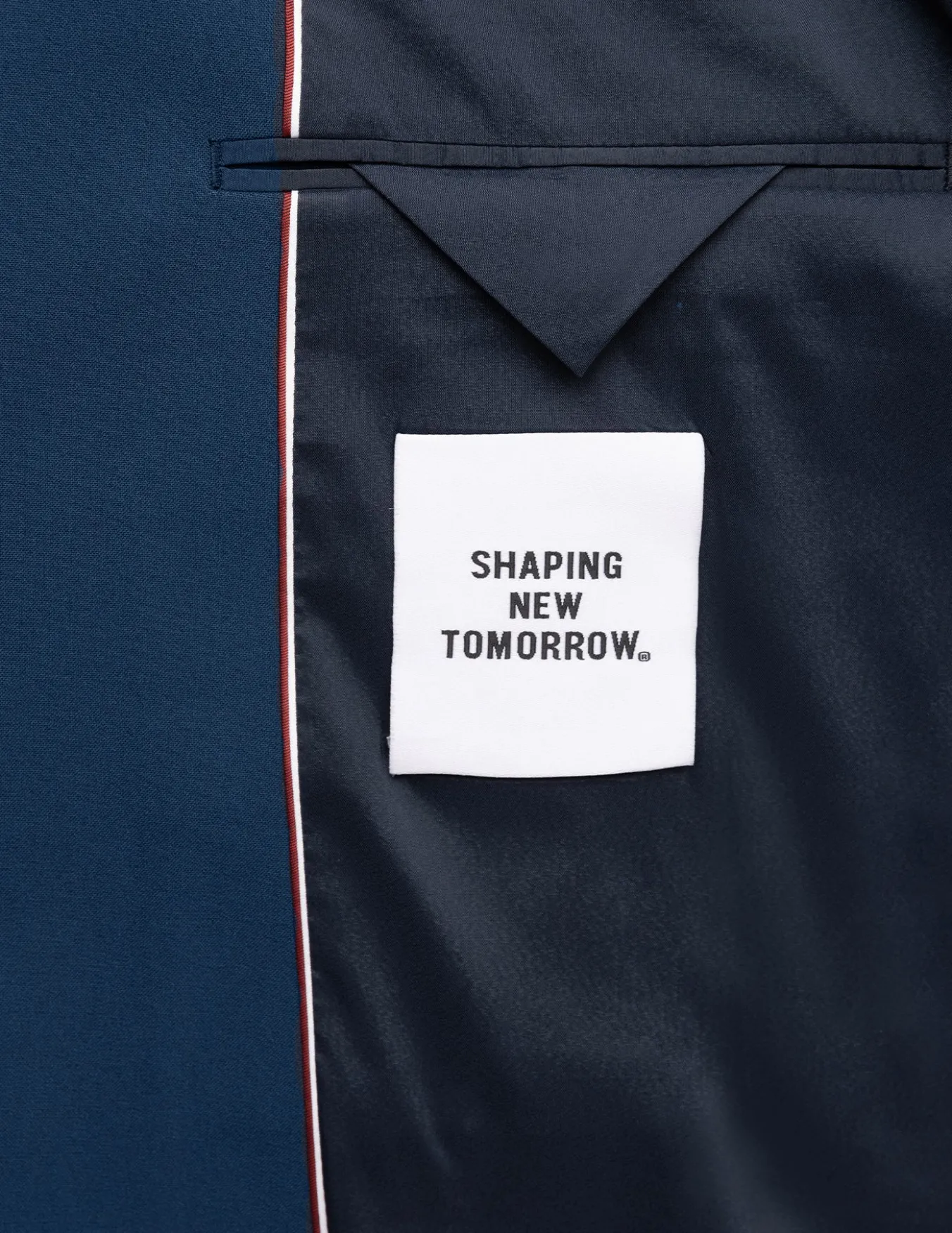Essential Blazer Regular Marine Blue