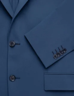 Essential Blazer Regular Marine Blue