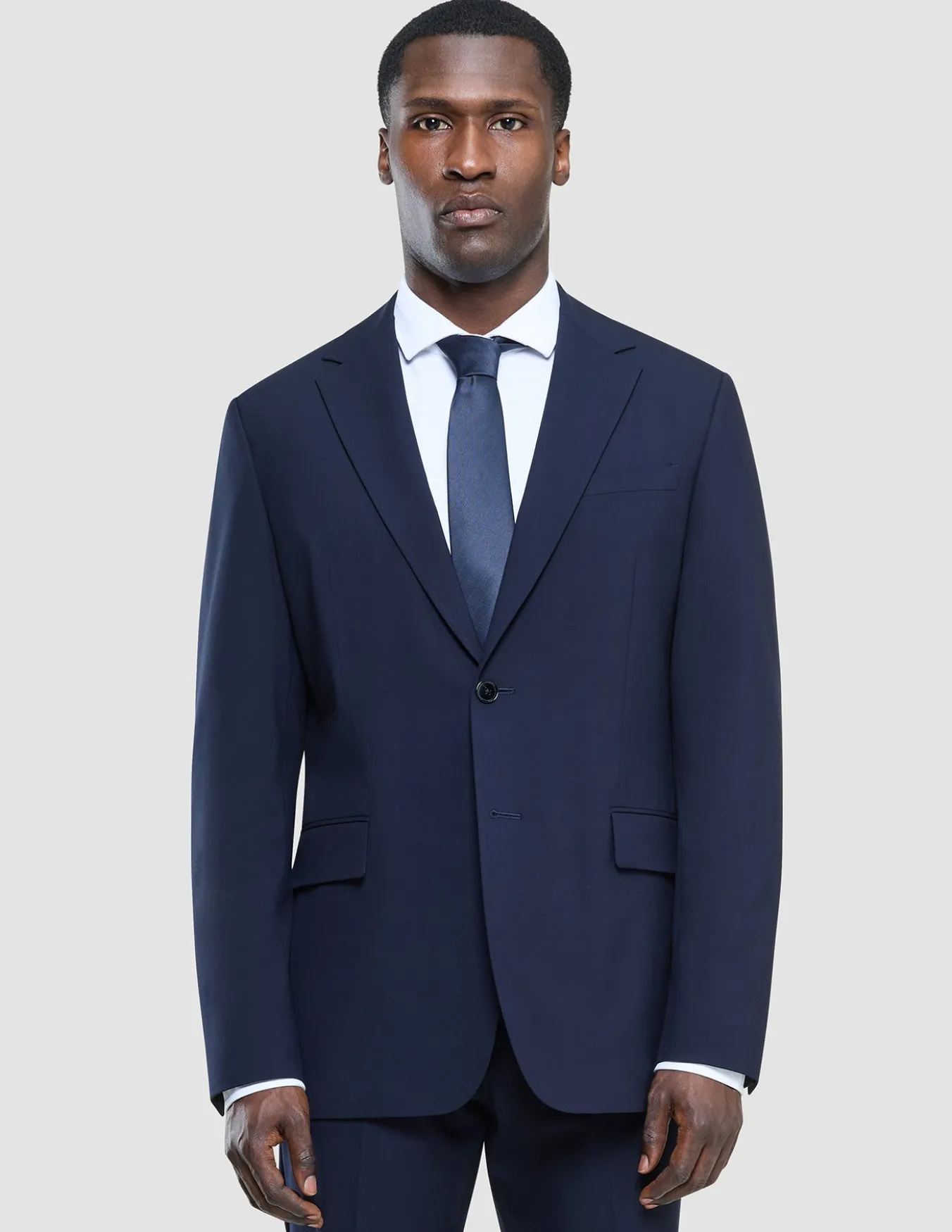 Essential Blazer Regular Midnight Blue
