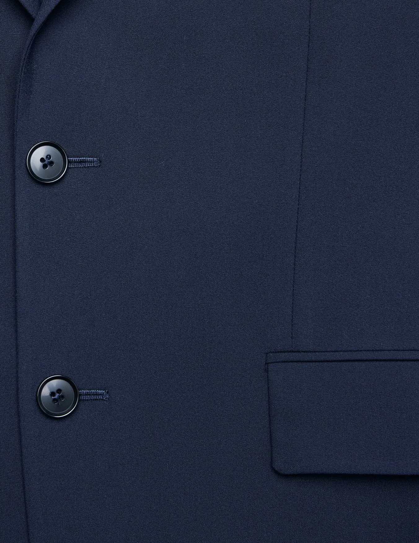 Essential Blazer Regular Midnight Blue