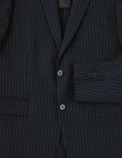 Essential Blazer Regular Navy Pinstripe