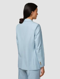 Essential Blazer Sky Blue Melange