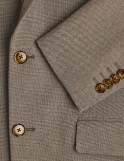 Essential Blazer Slim Almond