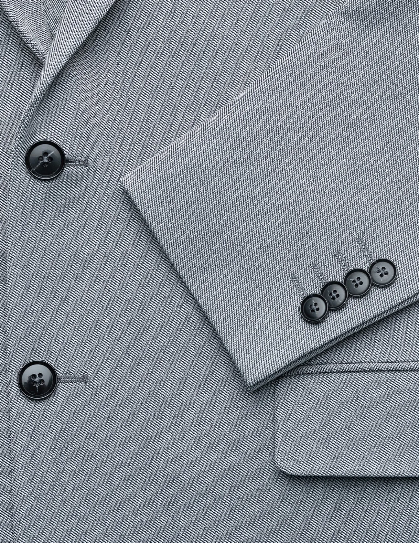 Essential Blazer Slim Ash Twill