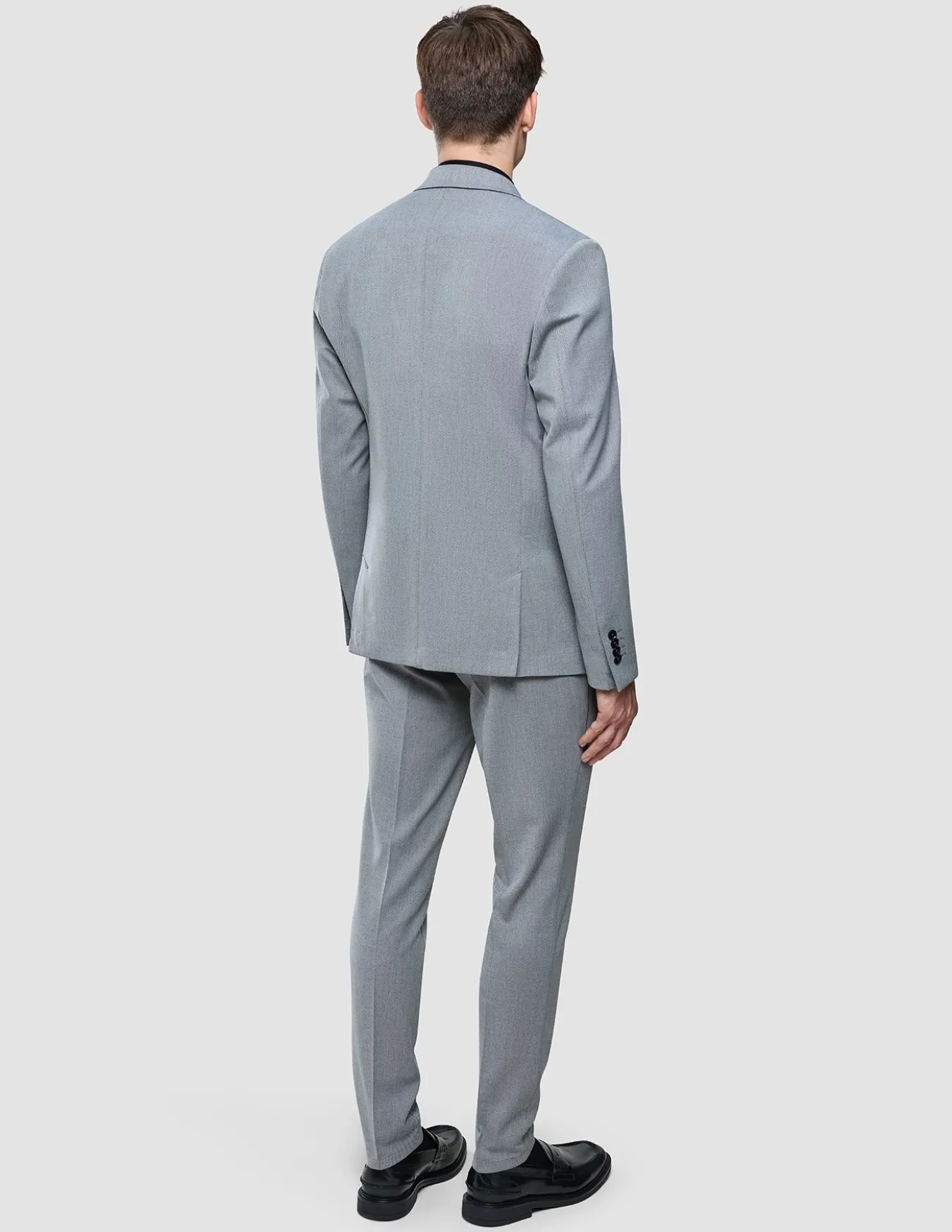 Essential Blazer Slim Ash Twill