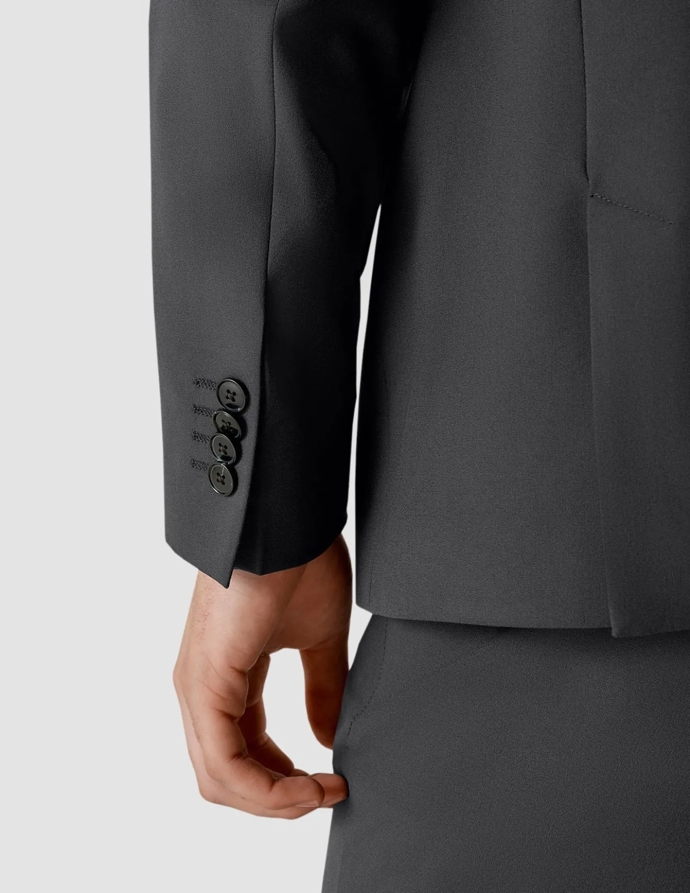 Essential Blazer Slim Dark Shadow