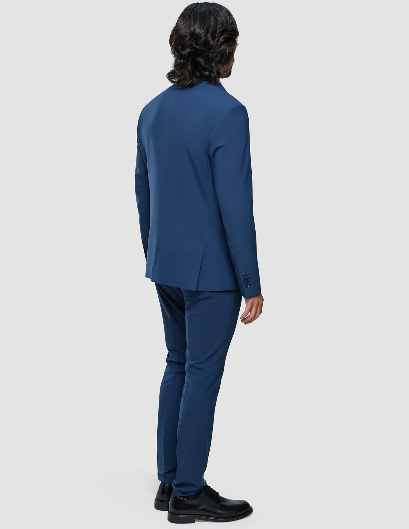 Essential Blazer Slim Marine Blue