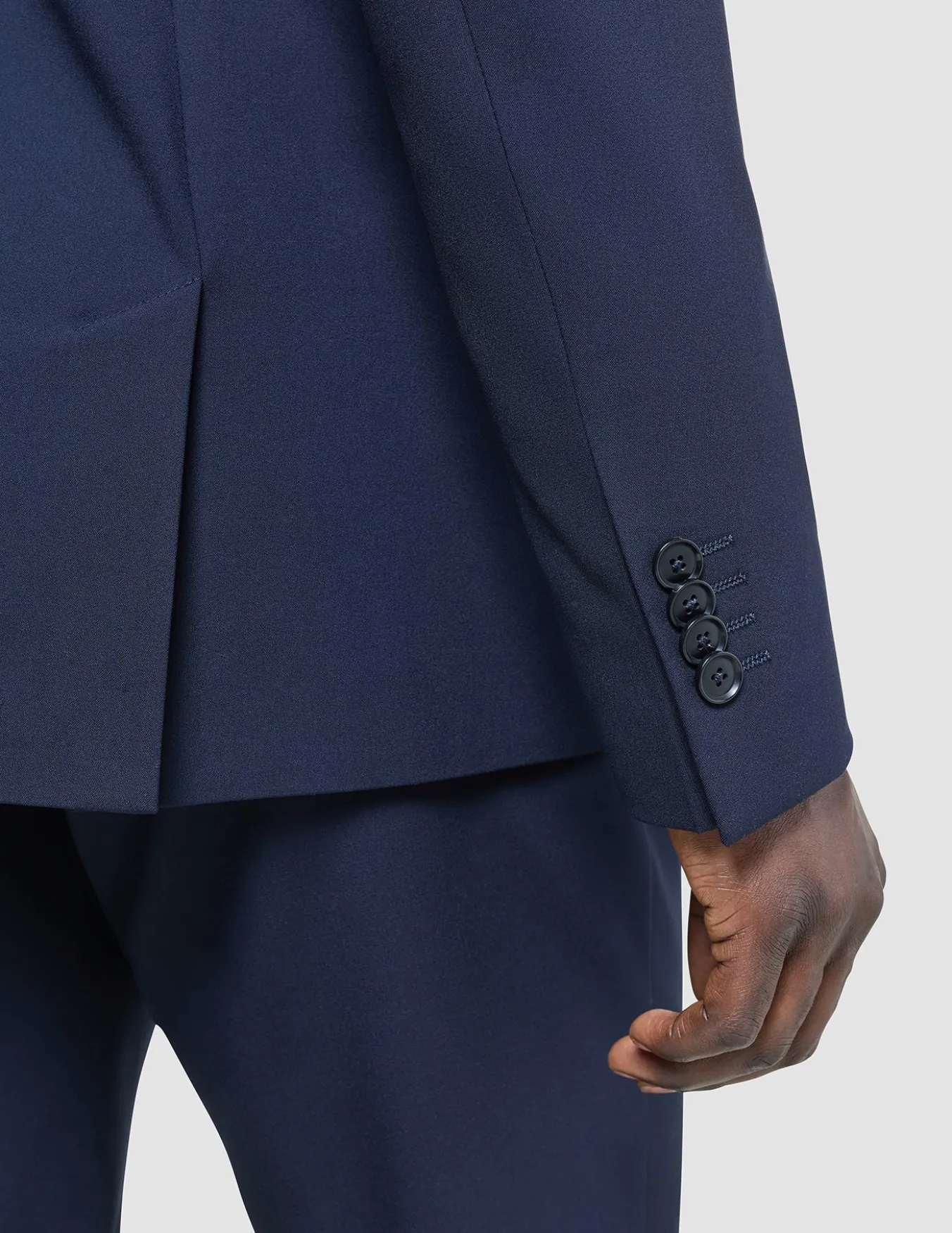 Essential Blazer Slim Midnight Blue