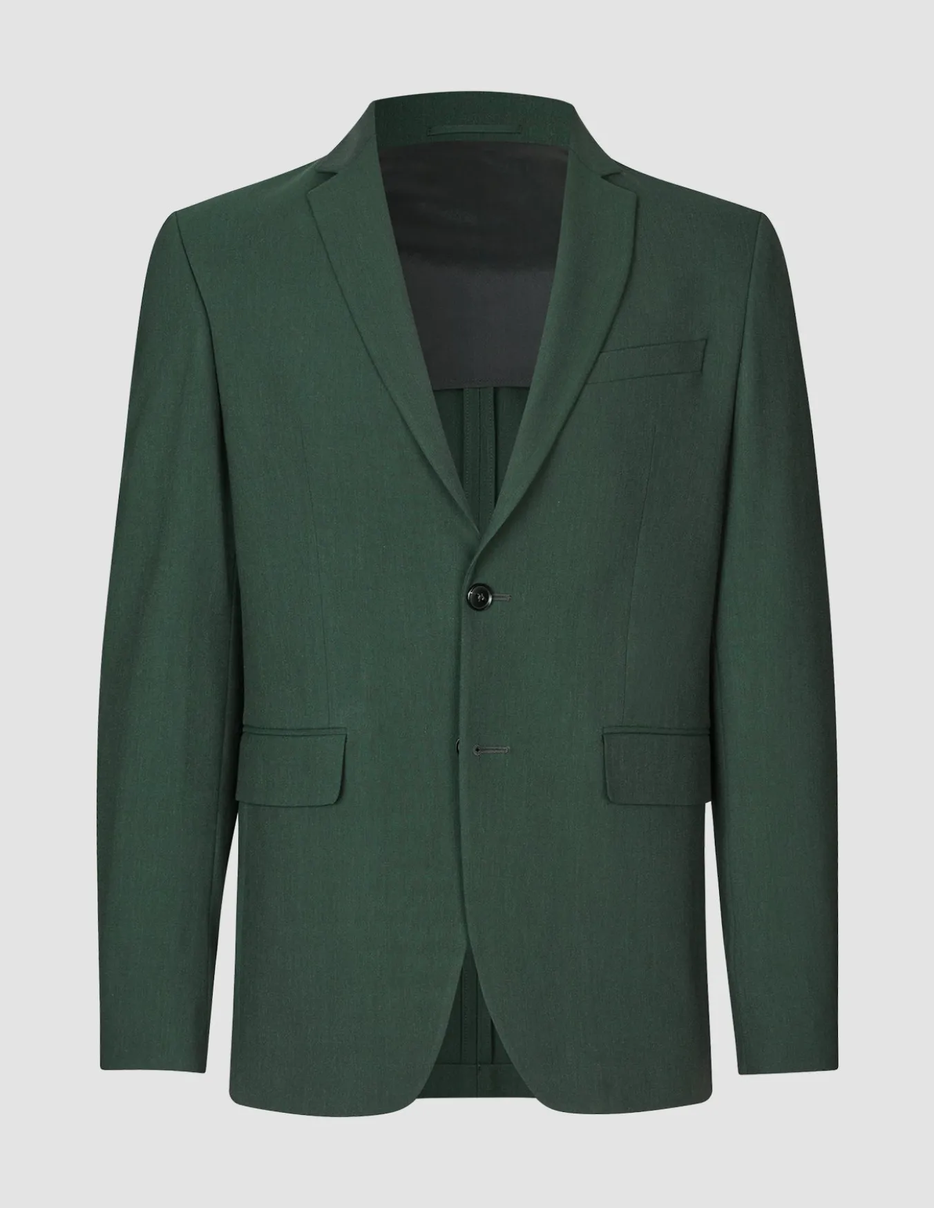 Essential Blazer Slim Pine Green
