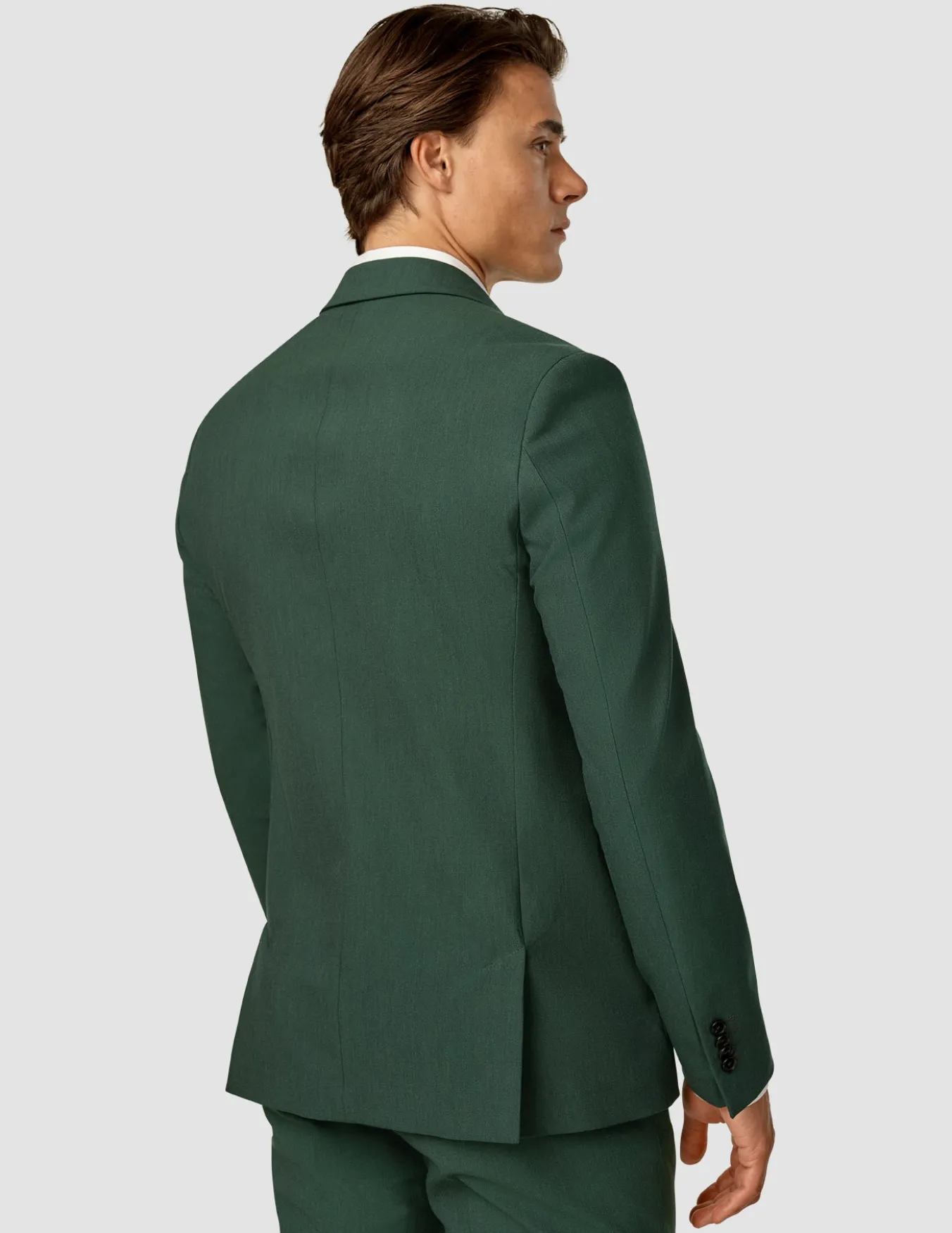 Essential Blazer Slim Pine Green