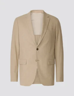Essential Blazer Slim Sand Grain