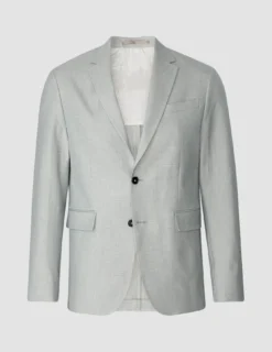 Essential Easy Blazer Regular Teal Blue