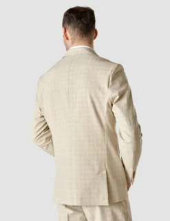 Essential Easy Blazer Regular Warm Sand