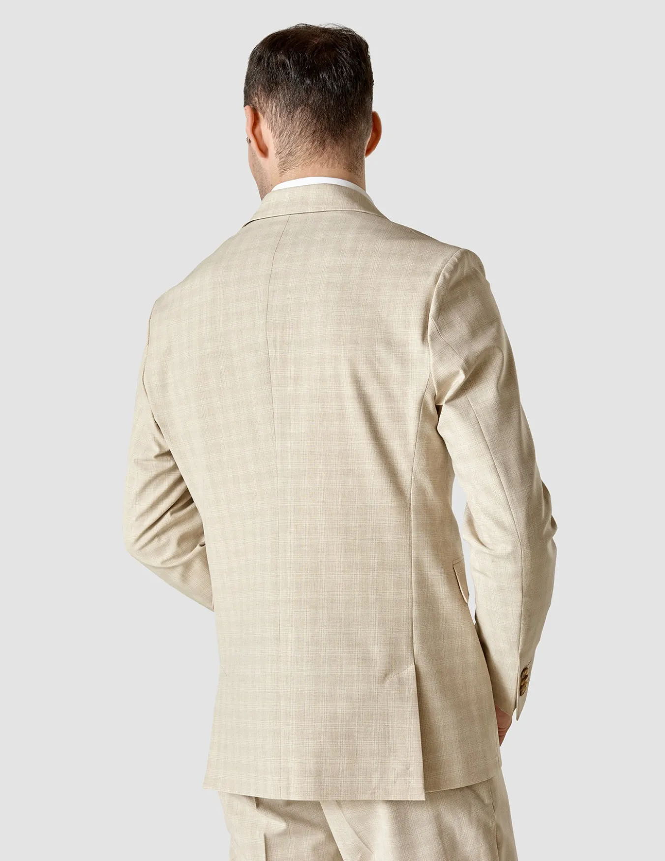 Essential Easy Blazer Regular Warm Sand