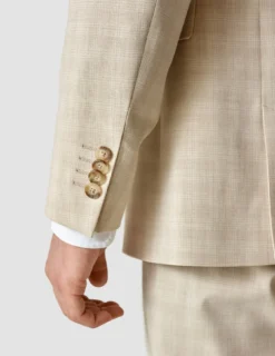 Essential Easy Blazer Regular Warm Sand