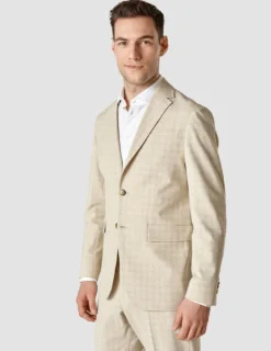 Essential Easy Blazer Regular Warm Sand