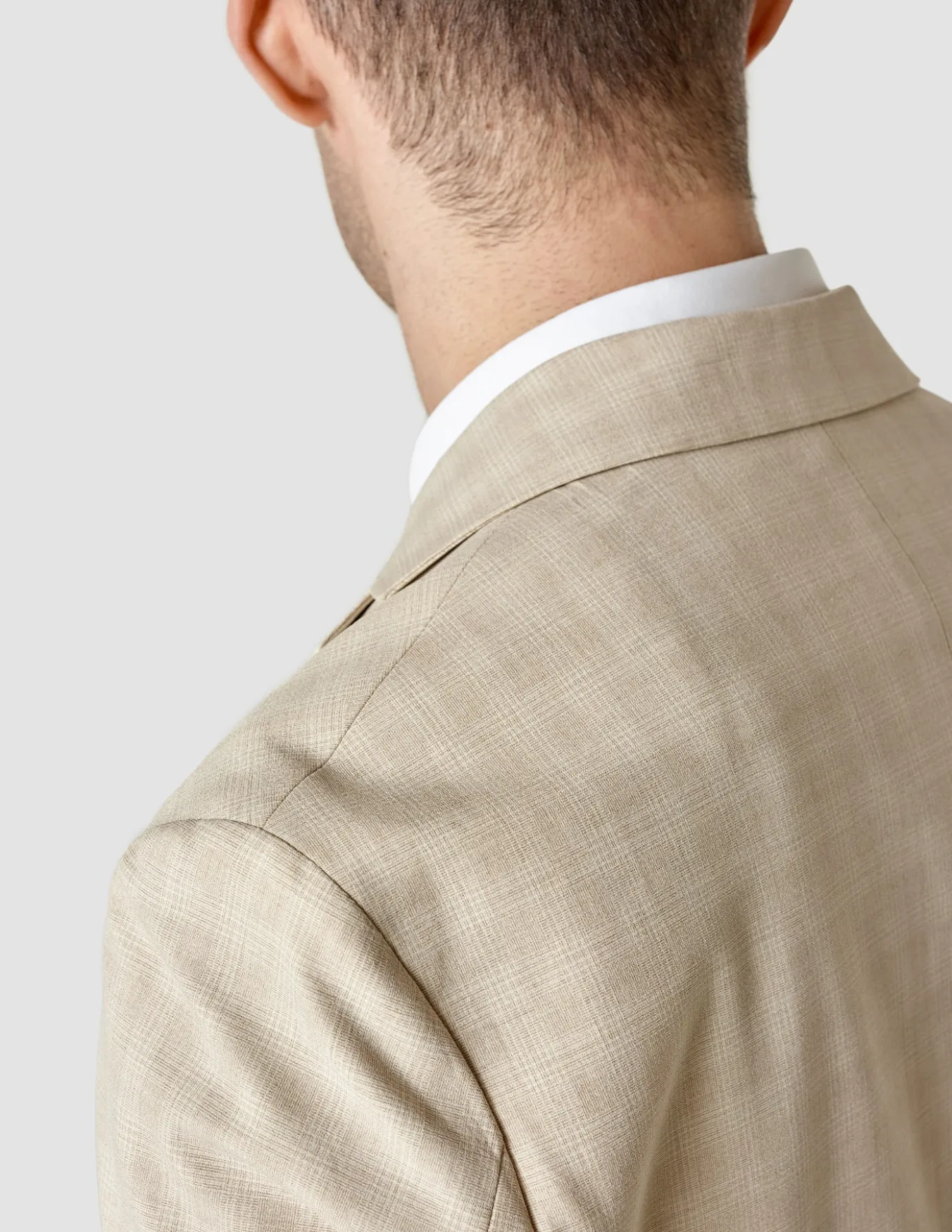 Essential Easy Blazer Regular Warm Sand